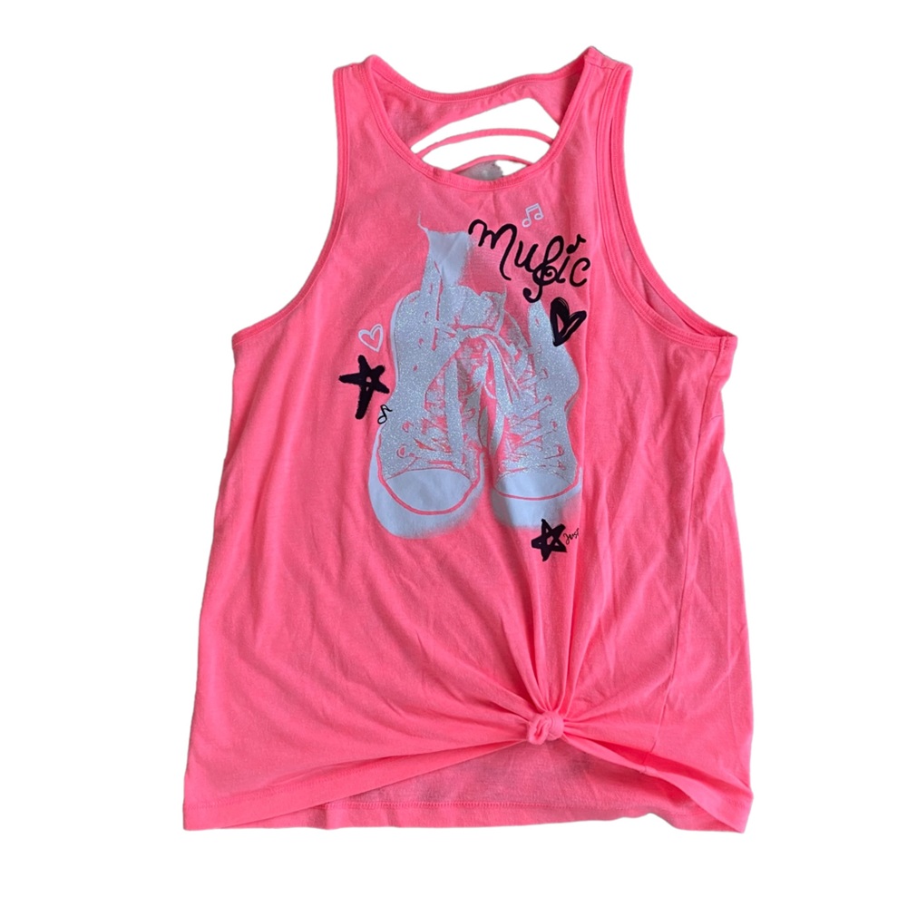 Justice Pink Tank Top - Girls 8 Years Old
